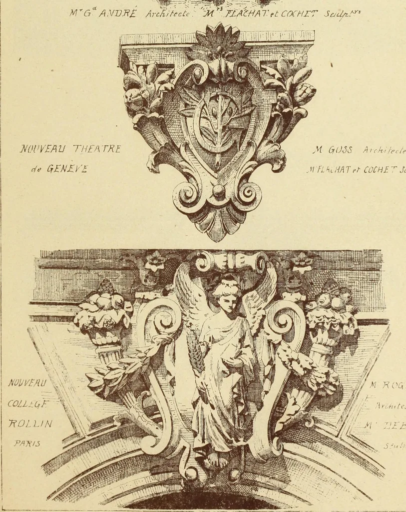 An illustration from Materials and documents of architecture and sculpture : classified alphabetically, 1915, leaf 168