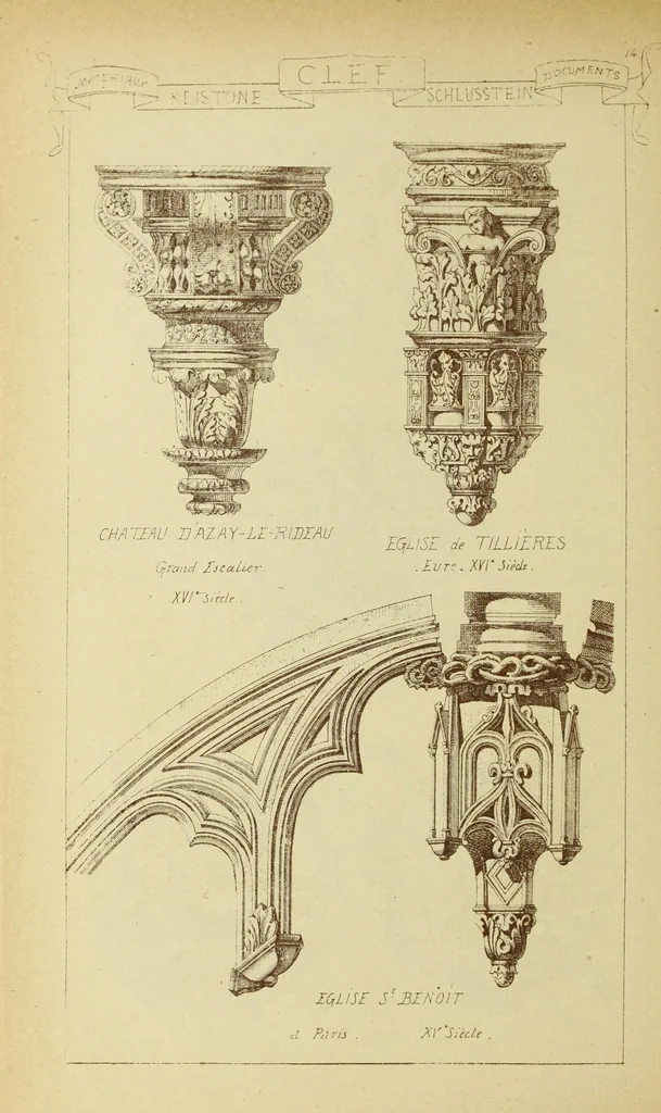 An illustration from Materials and documents of architecture and sculpture : classified alphabetically, 1915, leaf 173