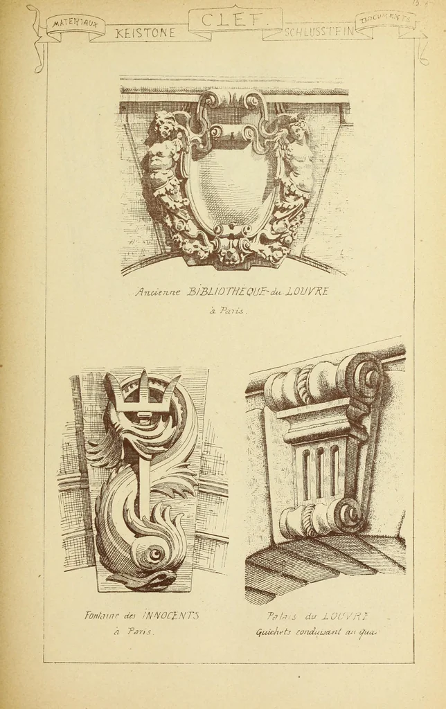 An illustration from Materials and documents of architecture and sculpture : classified alphabetically, 1915, leaf 174