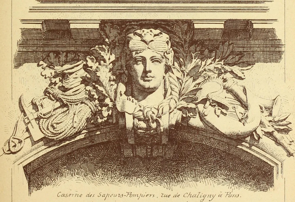 An illustration from Materials and documents of architecture and sculpture : classified alphabetically, 1915, leaf 176