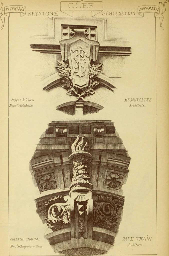 An illustration from Materials and documents of architecture and sculpture : classified alphabetically, 1915, leaf 179