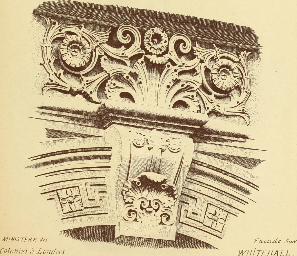 An illustration from Materials and documents of architecture and sculpture : classified alphabetically, 1915, leaf 180