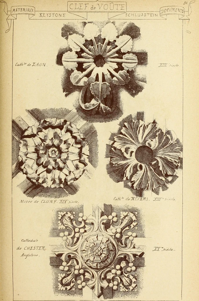 An illustration from Materials and documents of architecture and sculpture : classified alphabetically, 1915, leaf 190