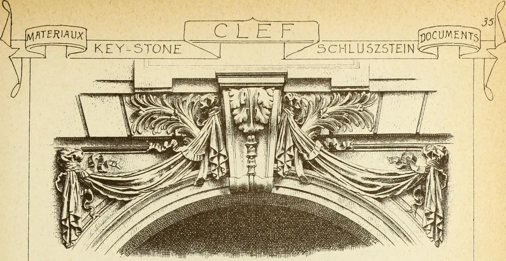 An illustration from Materials and documents of architecture and sculpture : classified alphabetically, 1915, leaf 194