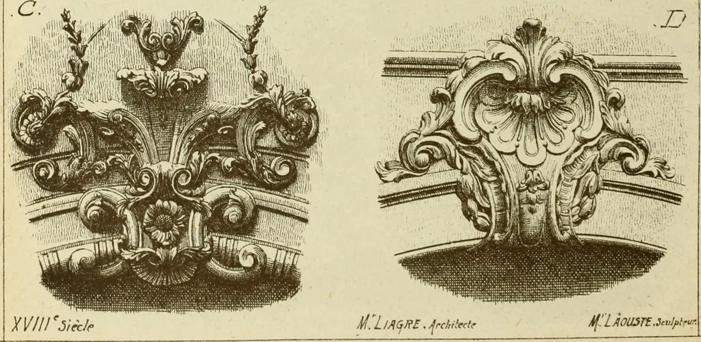 An illustration from Materials and documents of architecture and sculpture : classified alphabetically, 1915, leaf 195