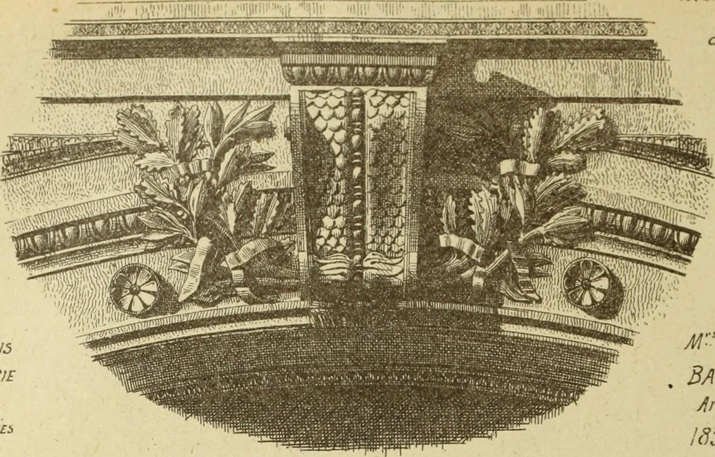 An illustration from Materials and documents of architecture and sculpture : classified alphabetically, 1915, leaf 205