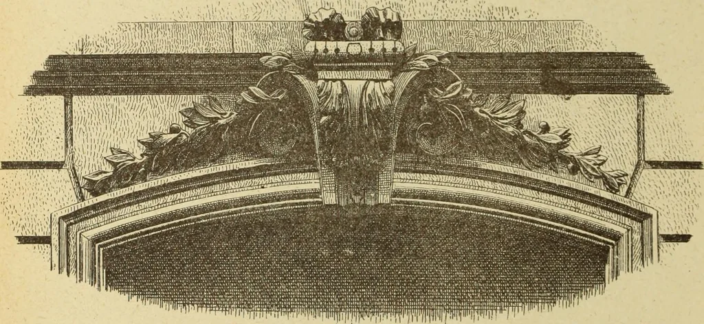 An illustration from Materials and documents of architecture and sculpture : classified alphabetically, 1915, leaf 205