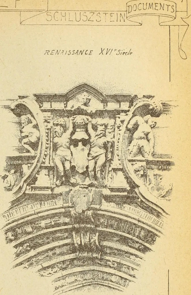 An illustration from Materials and documents of architecture and sculpture : classified alphabetically, 1915, leaf 206
