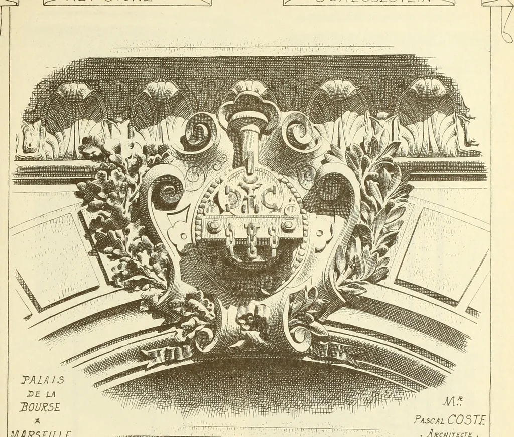 An illustration from Materials and documents of architecture and sculpture : classified alphabetically, 1915, leaf 208