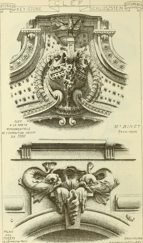 An illustration from Materials and documents of architecture and sculpture : classified alphabetically, 1915, leaf 213