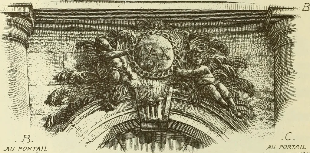 An illustration from Materials and documents of architecture and sculpture : classified alphabetically, 1915, leaf 219