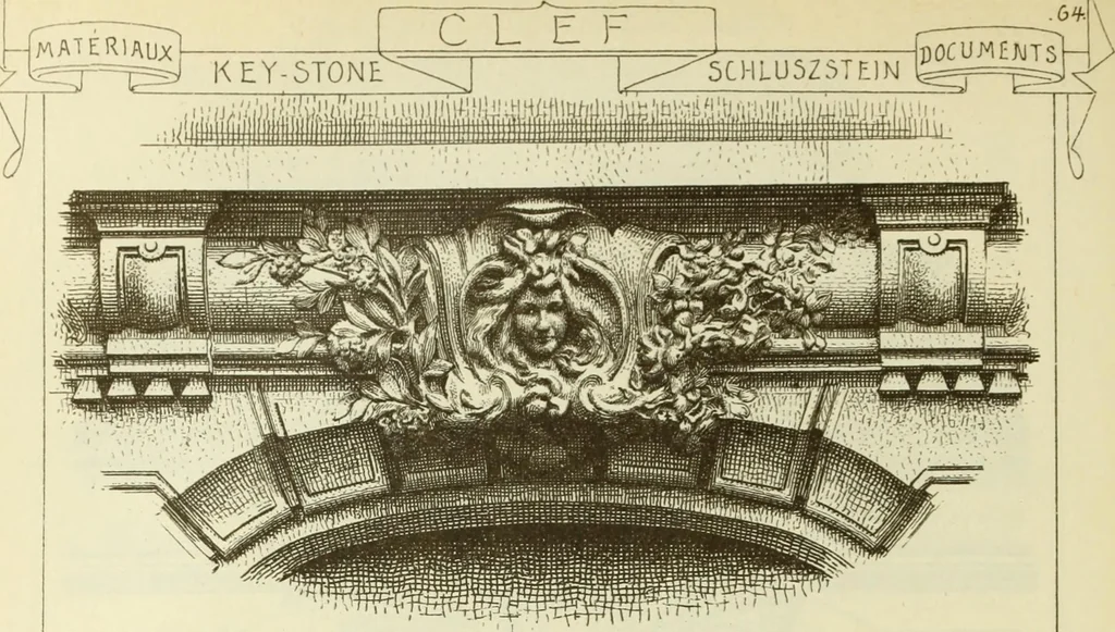 An illustration from Materials and documents of architecture and sculpture : classified alphabetically, 1915, leaf 223
