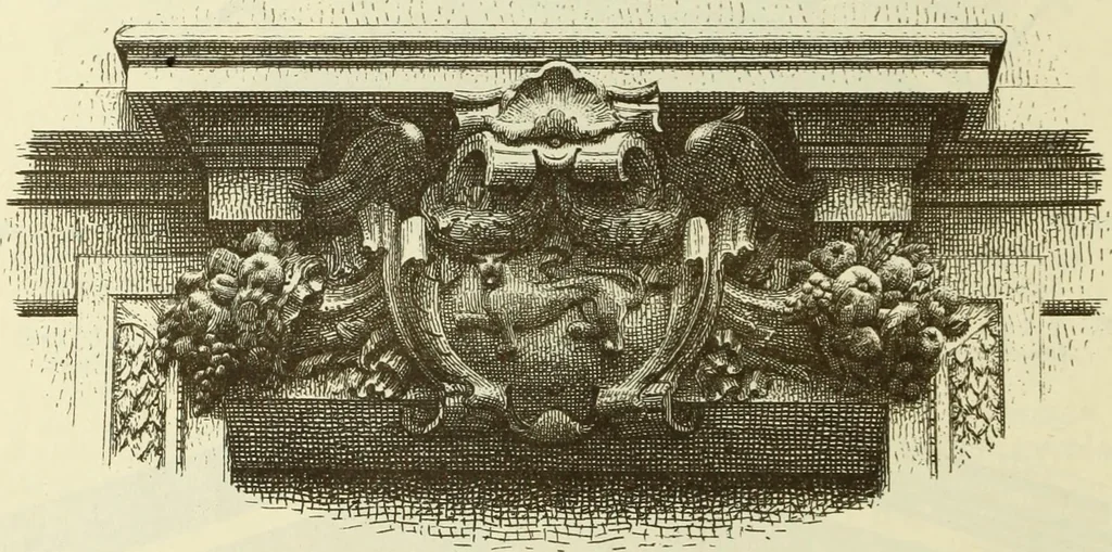 An illustration from Materials and documents of architecture and sculpture : classified alphabetically, 1915, leaf 223