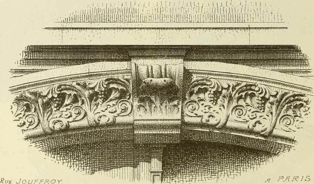 An illustration from Materials and documents of architecture and sculpture : classified alphabetically, 1915, leaf 223