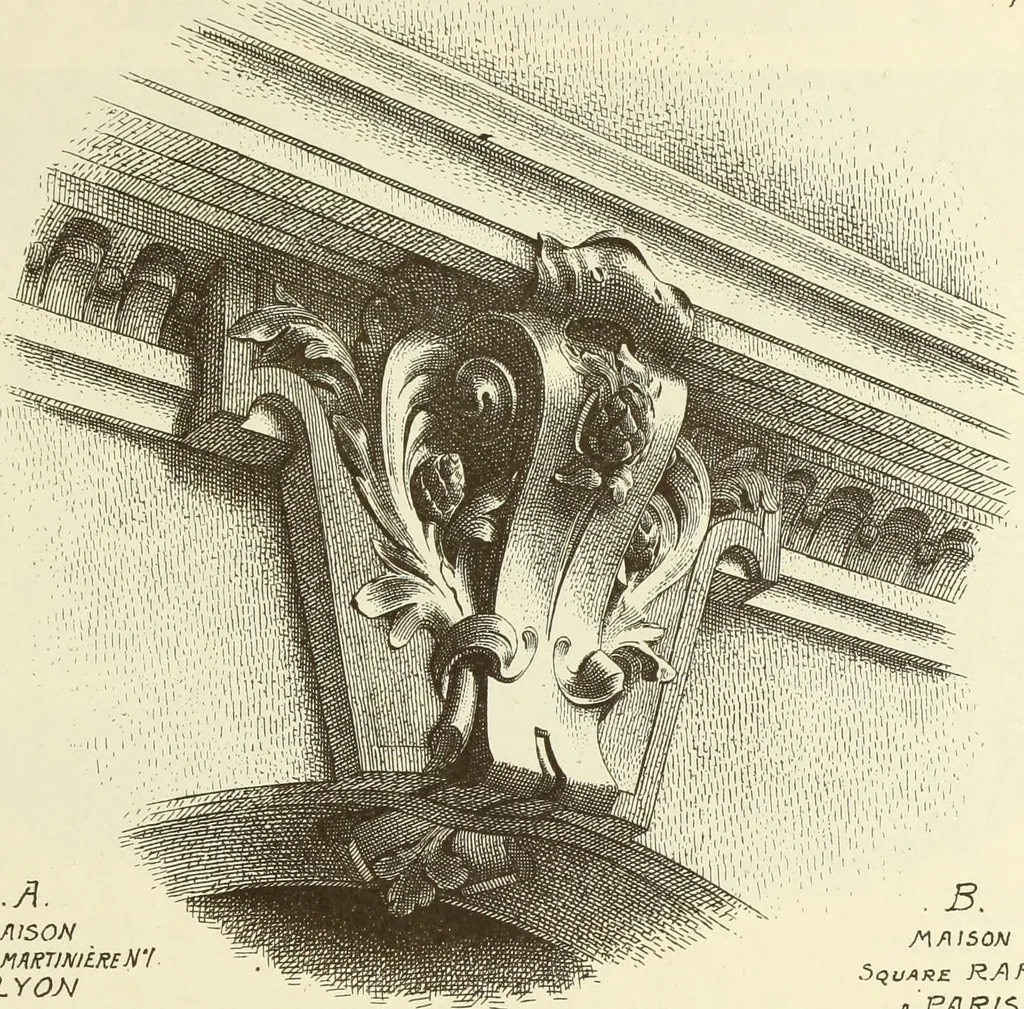 An illustration from Materials and documents of architecture and sculpture : classified alphabetically, 1915, leaf 224