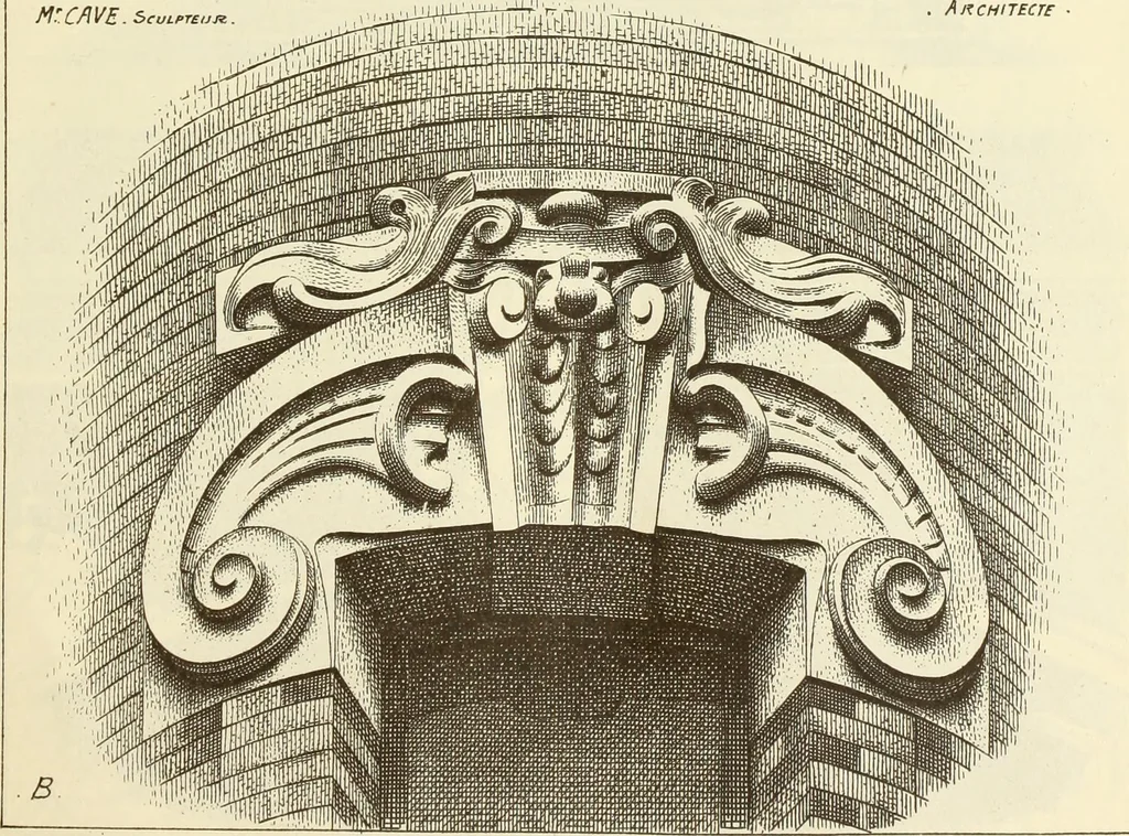 An illustration from Materials and documents of architecture and sculpture : classified alphabetically, 1915, leaf 224