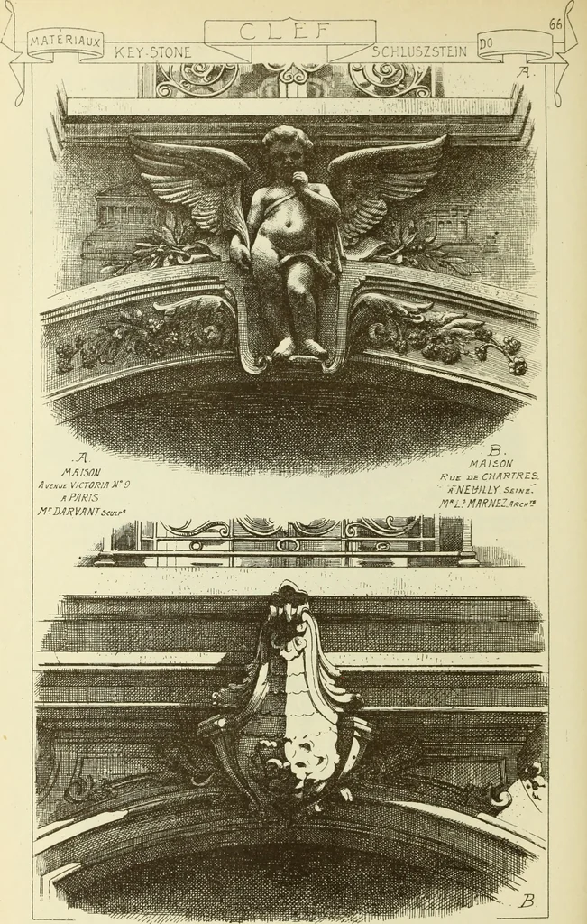 An illustration from Materials and documents of architecture and sculpture : classified alphabetically, 1915, leaf 225