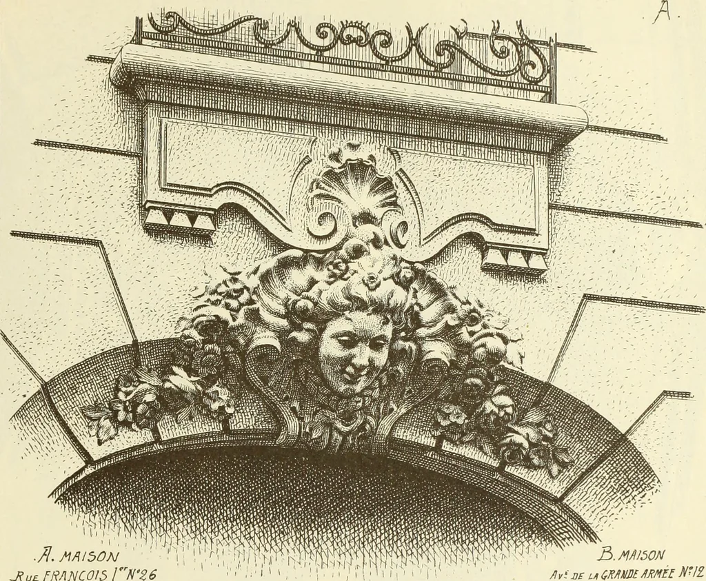 An illustration from Materials and documents of architecture and sculpture : classified alphabetically, 1915, leaf 228