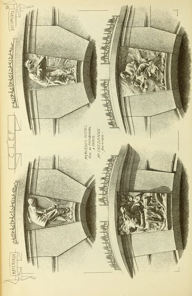 An illustration from Materials and documents of architecture and sculpture : classified alphabetically, 1915, leaf 229