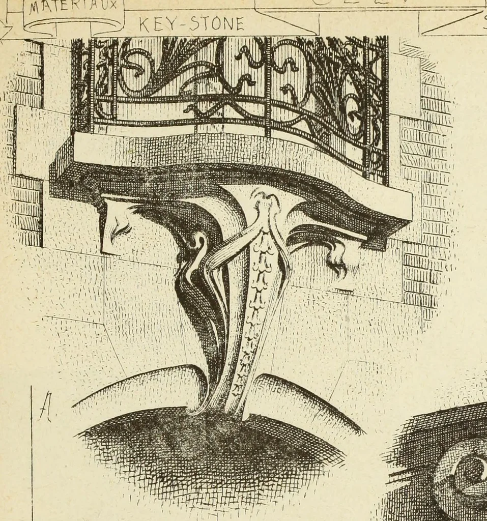 An illustration from Materials and documents of architecture and sculpture : classified alphabetically, 1915, leaf 234
