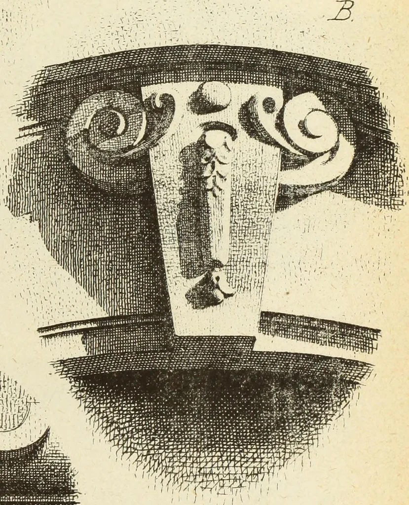 An illustration from Materials and documents of architecture and sculpture : classified alphabetically, 1915, leaf 234