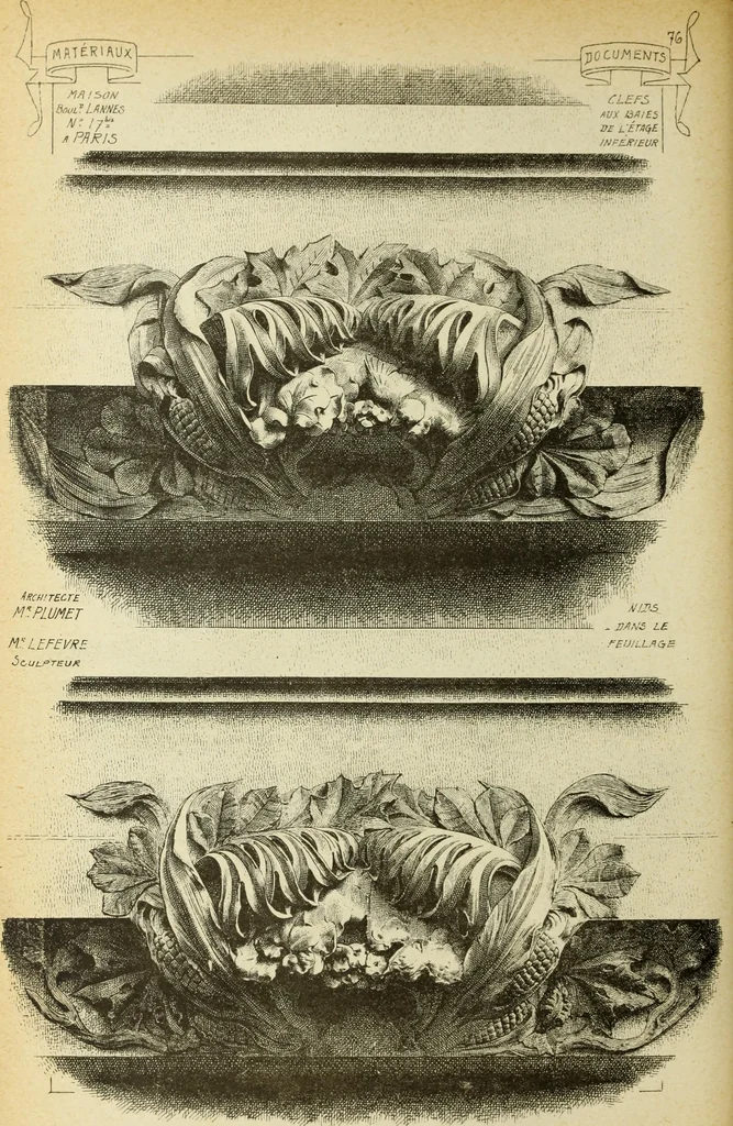 An illustration from Materials and documents of architecture and sculpture : classified alphabetically, 1915, leaf 235