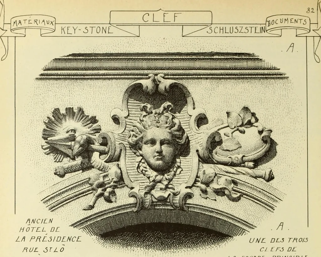 An illustration from Materials and documents of architecture and sculpture : classified alphabetically, 1915, leaf 241