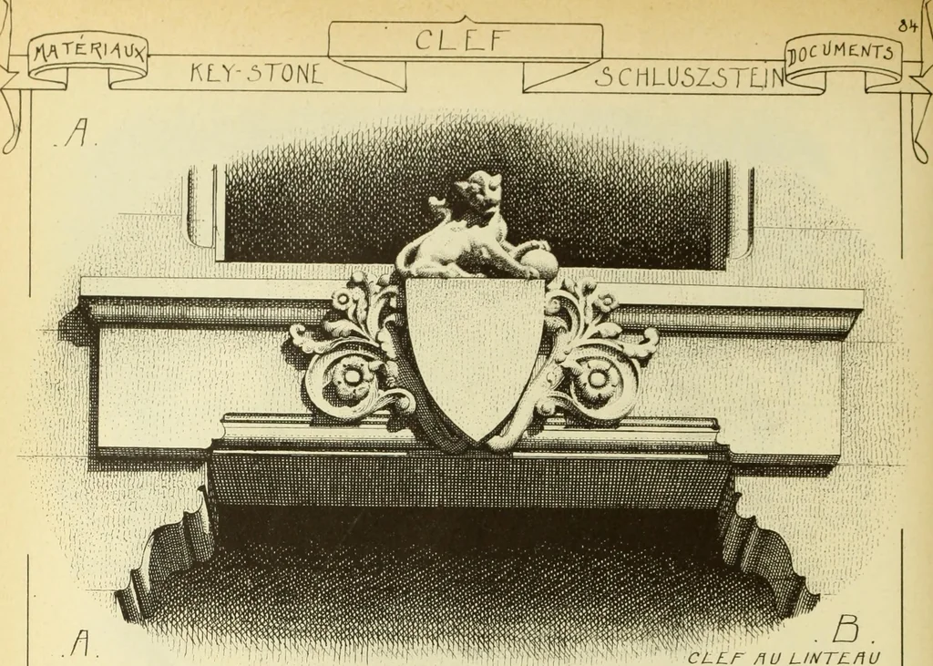 An illustration from Materials and documents of architecture and sculpture : classified alphabetically, 1915, leaf 243