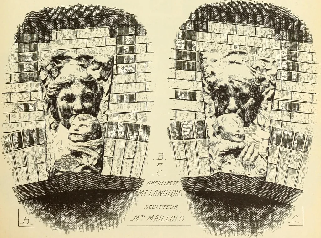 An illustration from Materials and documents of architecture and sculpture : classified alphabetically, 1915, leaf 246