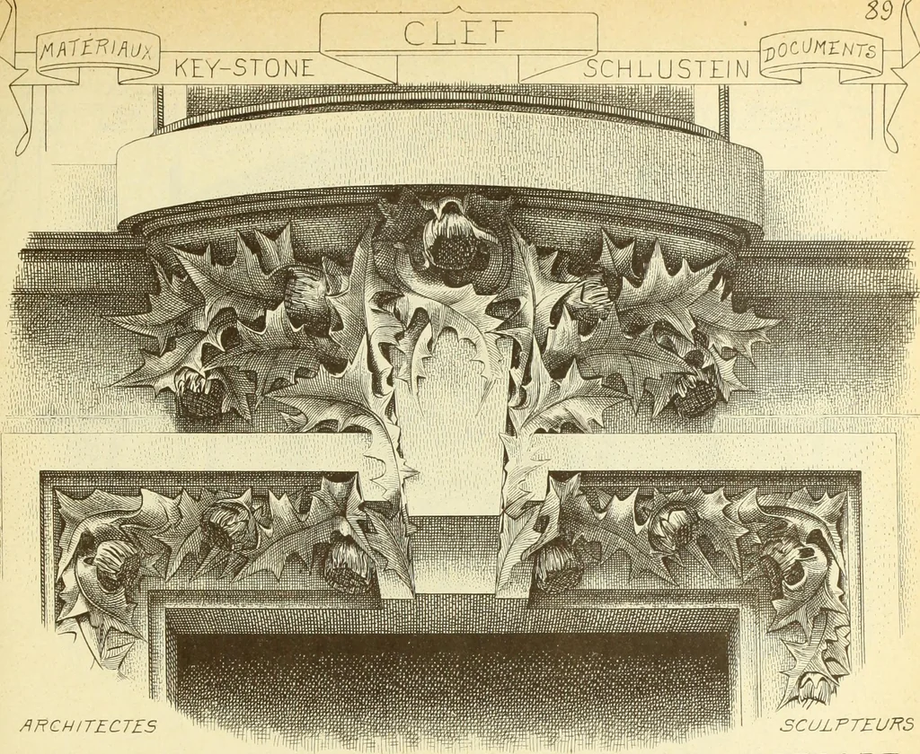An illustration from Materials and documents of architecture and sculpture : classified alphabetically, 1915, leaf 248