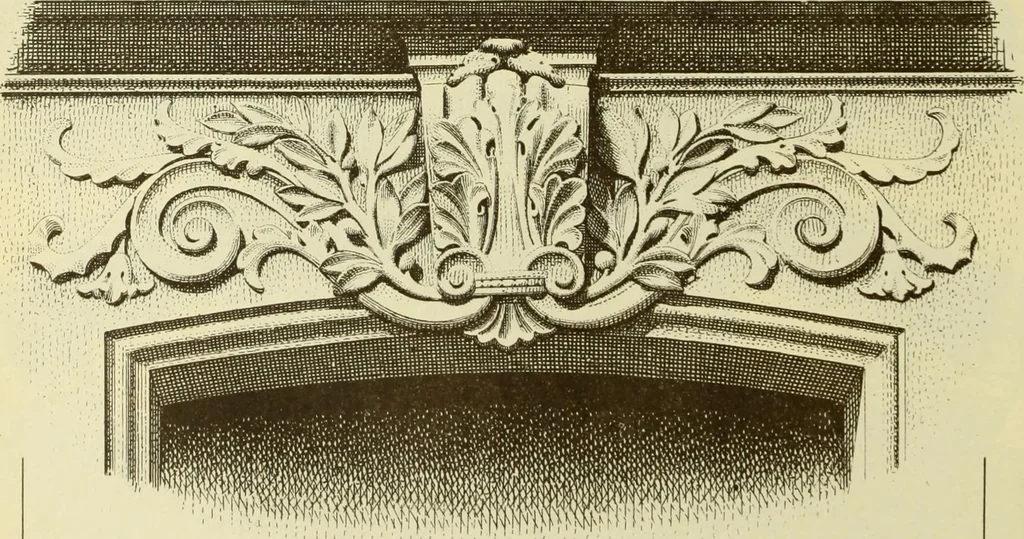 An illustration from Materials and documents of architecture and sculpture : classified alphabetically, 1915, leaf 249