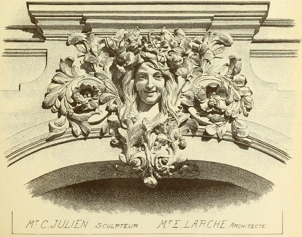 An illustration from Materials and documents of architecture and sculpture : classified alphabetically, 1915, leaf 250