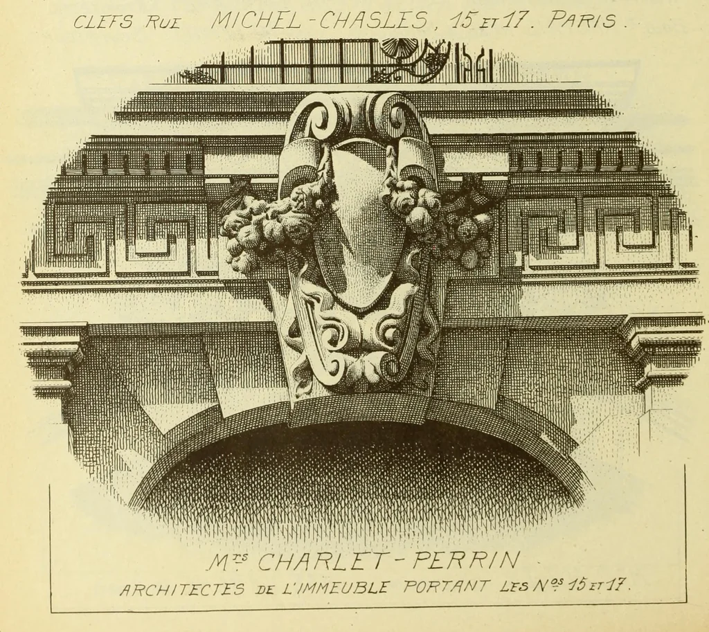 An illustration from Materials and documents of architecture and sculpture : classified alphabetically, 1915, leaf 251