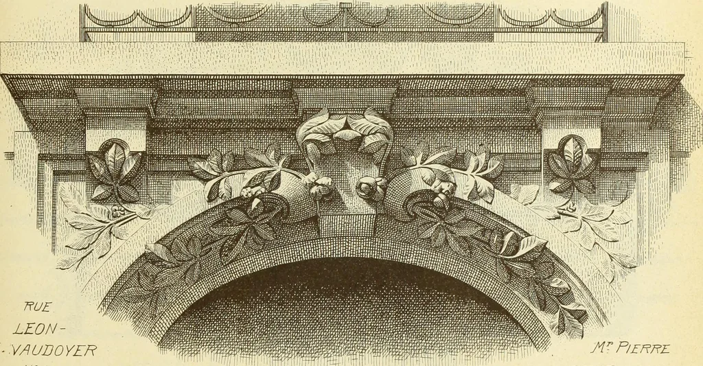 An illustration from Materials and documents of architecture and sculpture : classified alphabetically, 1915, leaf 254