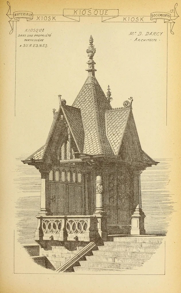 An illustration from Materials and documents of architecture and sculpture : classified alphabetically, 1915, leaf 268