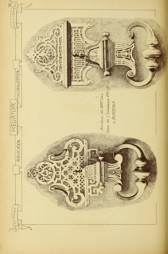 An illustration from Materials and documents of architecture and sculpture : classified alphabetically, 1915, leaf 283