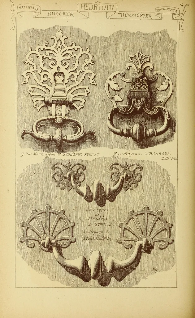 An illustration from Materials and documents of architecture and sculpture : classified alphabetically, 1915, leaf 285