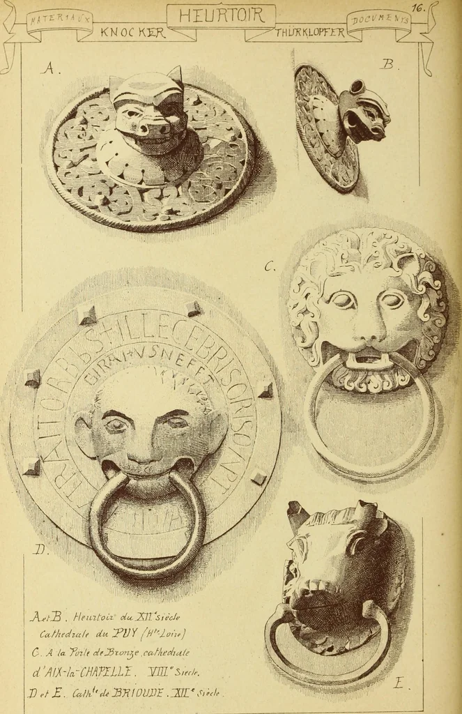 An illustration from Materials and documents of architecture and sculpture : classified alphabetically, 1915, leaf 287