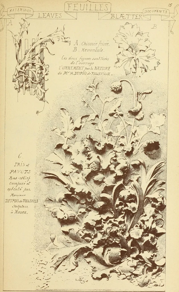 An illustration from Materials and documents of architecture and sculpture : classified alphabetically, 1915, leaf 310
