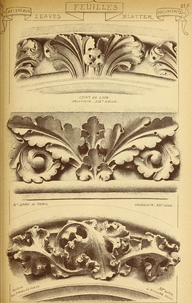 An illustration from Materials and documents of architecture and sculpture : classified alphabetically, 1915, leaf 318