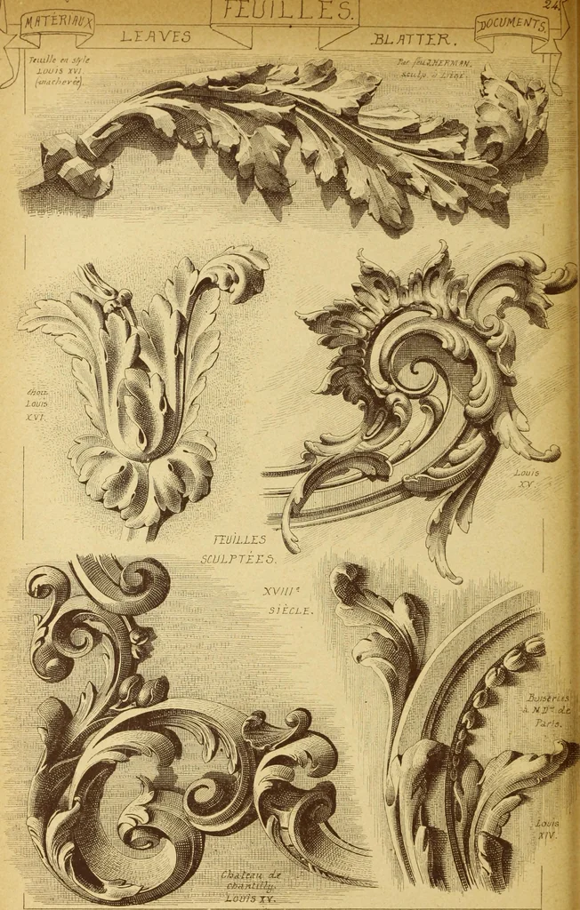 An illustration from Materials and documents of architecture and sculpture : classified alphabetically, 1915, leaf 319
