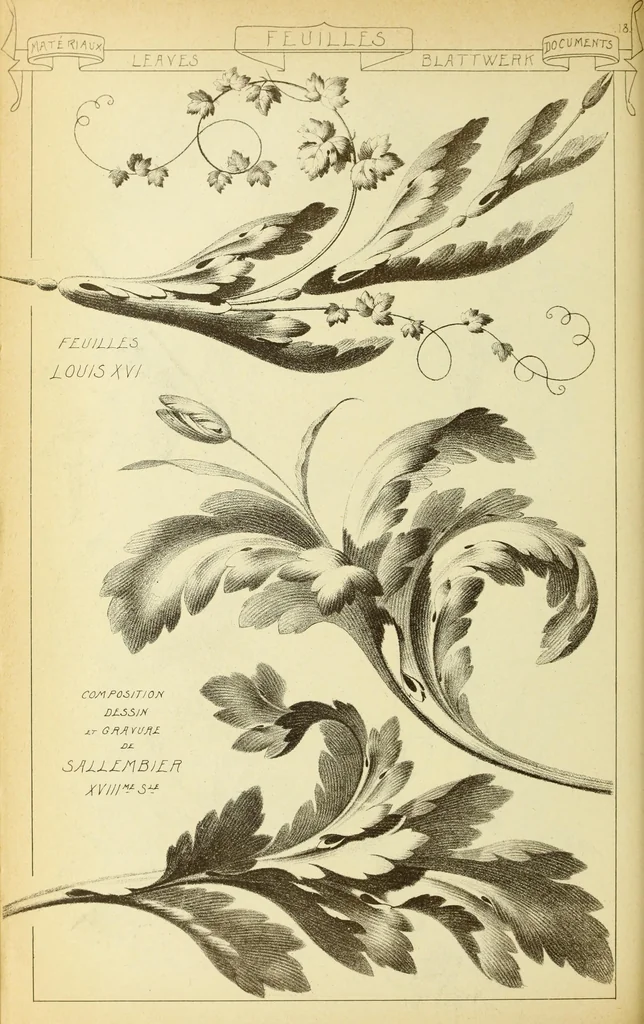 An illustration from Materials and documents of architecture and sculpture : classified alphabetically, 1915, leaf 321