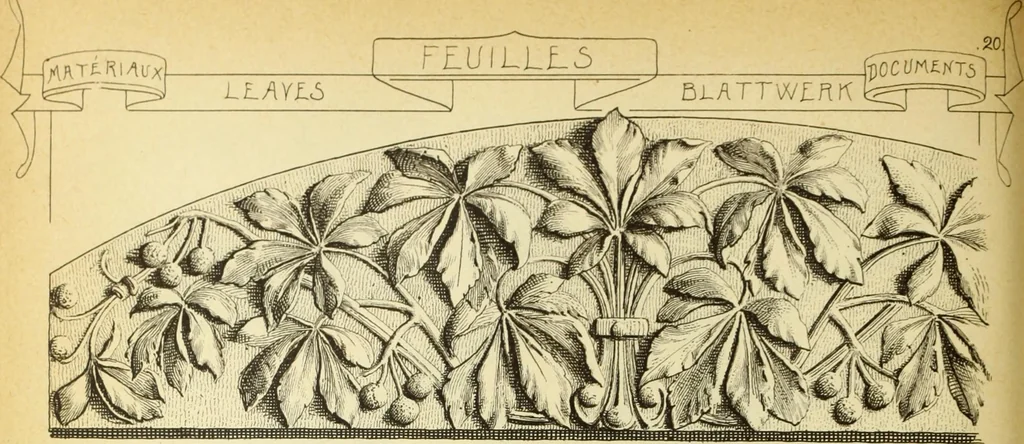 An illustration from Materials and documents of architecture and sculpture : classified alphabetically, 1915, leaf 323