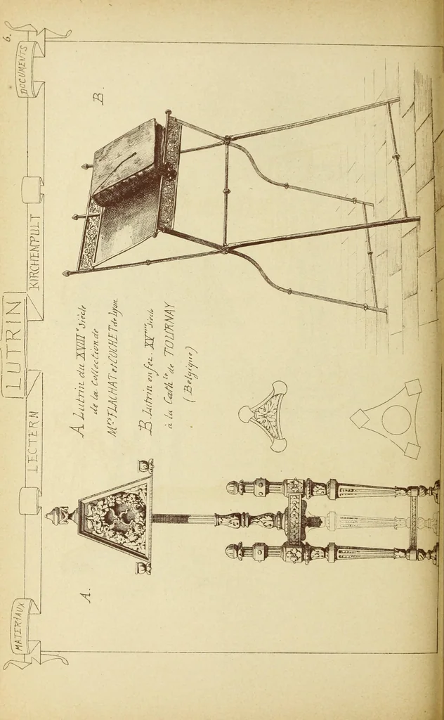 An illustration from Materials and documents of architecture and sculpture : classified alphabetically, 1915, leaf 329