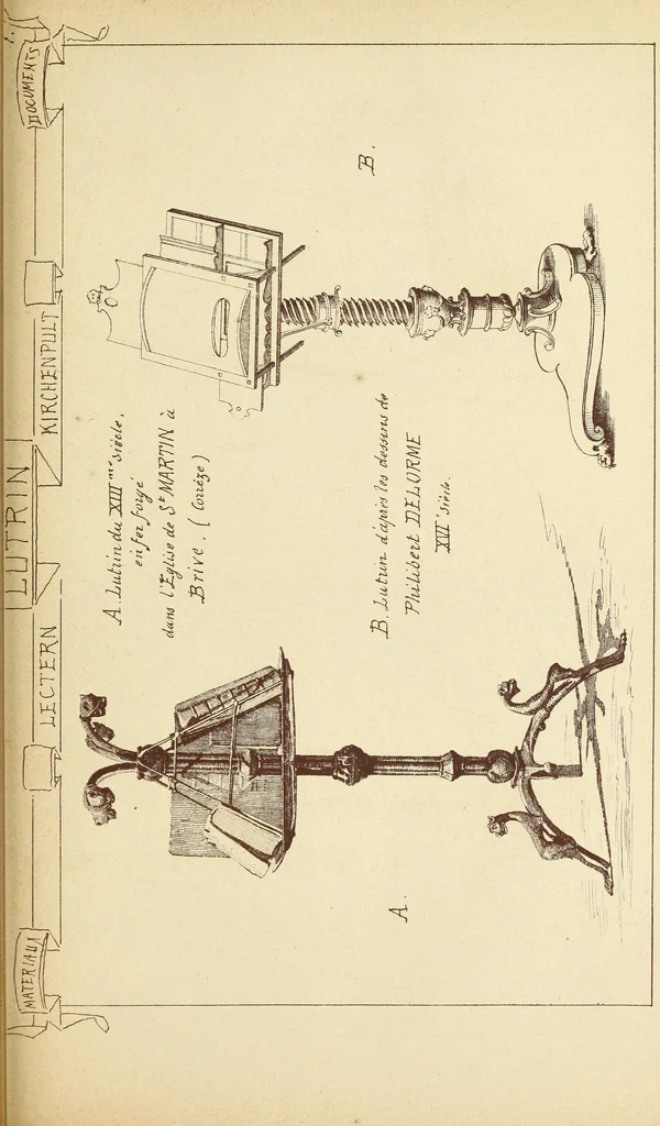 An illustration from Materials and documents of architecture and sculpture : classified alphabetically, 1915, leaf 330