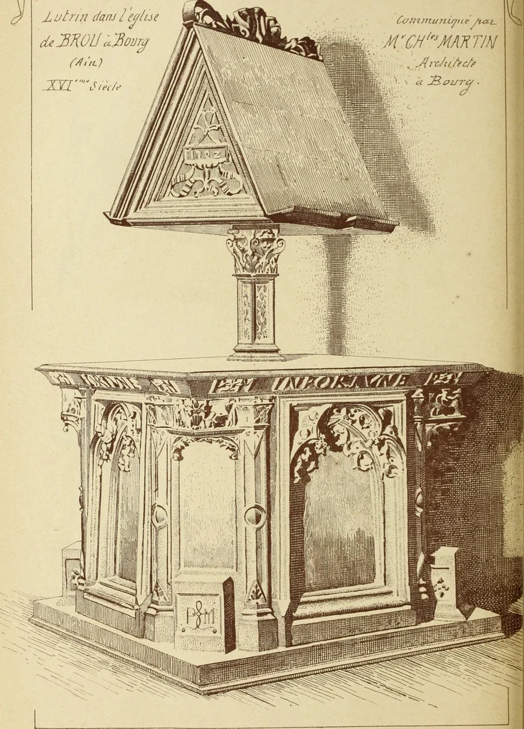 An illustration from Materials and documents of architecture and sculpture : classified alphabetically, 1915, leaf 331