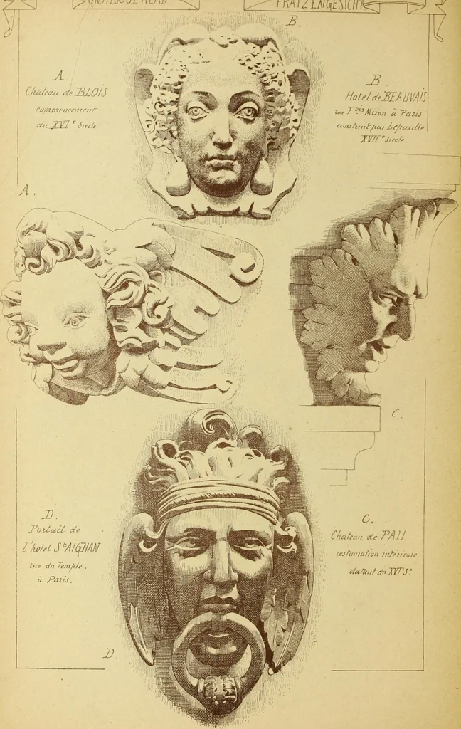 An illustration from Materials and documents of architecture and sculpture : classified alphabetically, 1915, leaf 35