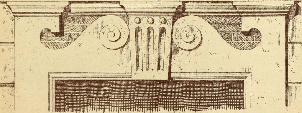 An illustration from Materials and documents of architecture and sculpture : classified alphabetically, 1915, leaf 350