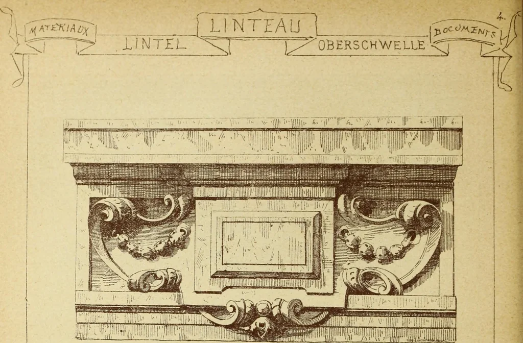 An illustration from Materials and documents of architecture and sculpture : classified alphabetically, 1915, leaf 351