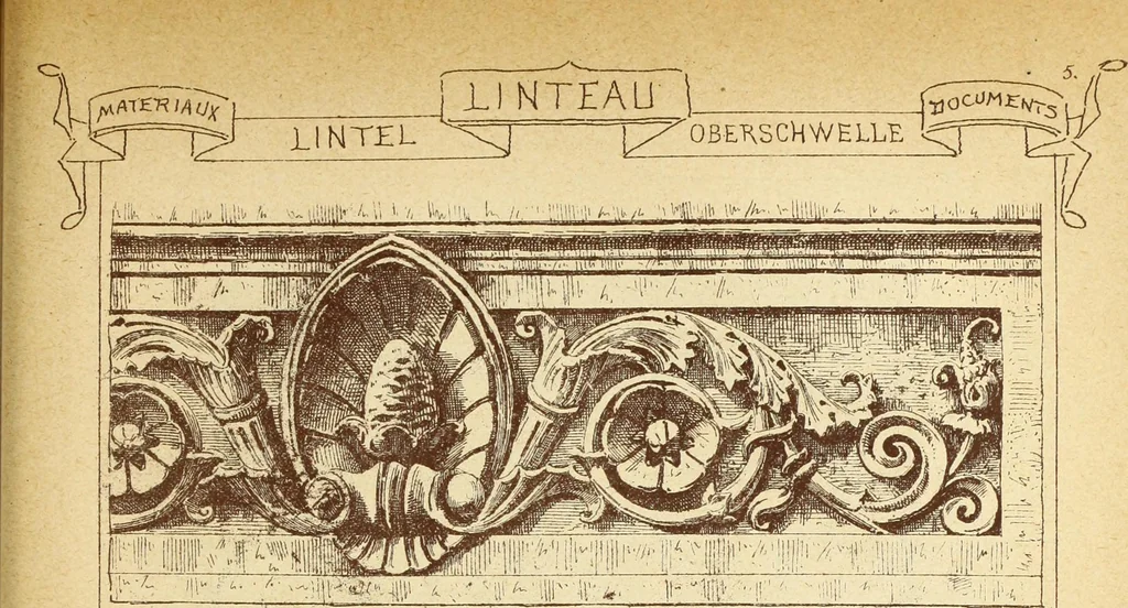 An illustration from Materials and documents of architecture and sculpture : classified alphabetically, 1915, leaf 352